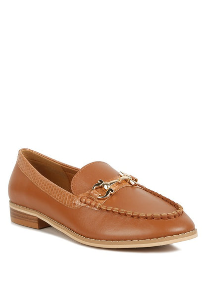 Holda Horsebit Embelished Loafers