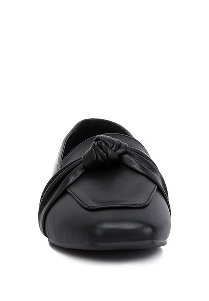 Denali Recycled Faux Leather Flat Loafers