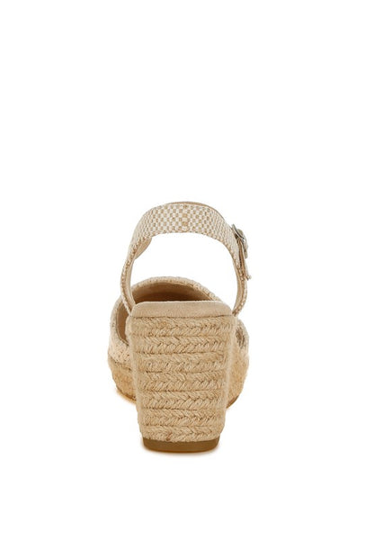 Lathan Raffia Espadrilles Sandals